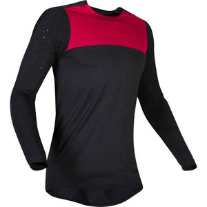 Jersey de Ciclismo Personalizado para Hombre, Adulto, Impreso, de Malla de Poliéster/Algodón, de Secado Rápido, con Degradado de Color, para Motocross, MTB, BMX, Venta al Por Mayor para Equipos - Product Image 1
