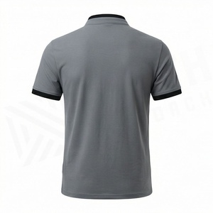 เสื้อโปโลผ้าฝ้ายแท้คุณภาพสูงสำหรับฤดูร้อน ผู้ชาย สกรีนโลโก้ได้ ระบายอากาศดี เหมาะสำหรับเล่นกีฬา ลำลอง แฟชั่นทุกวัน - Product Image 2