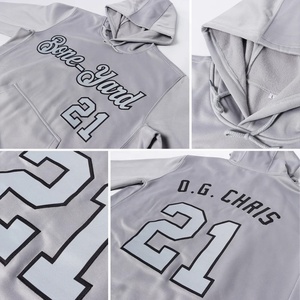 Customized Unisex Oversized Heavyweight 100% <b>Polyester</b> <b>Hoodie</b> Thick and Warm Custom Logo <b>Hoodie</b> Digital Sublimation Printing - Product Image 5