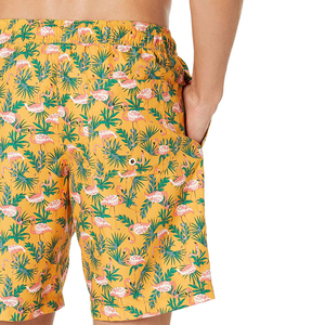 Direct Supply Mens Swim Trunks Fitness Surf Beach Gym Sports Shorts Zipper Fly Casual Elastic Waist Short Custom Logo - Product Image 4