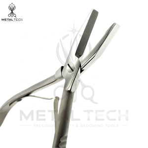 Manufacturer Professional Hair Extension Pliers Multi Purpose Micro Bead Ring Remover <b>Tool</b> Stainless Steel Salon Equipment - Product Image 2