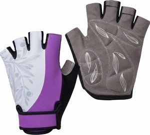 <b>Half</b> Finger Stretch Breathable Cycling Gloves PU Material Non <b>Slip</b> Pull on Unisex Racing for Outdoor Sports Universal Use - Product Image 6