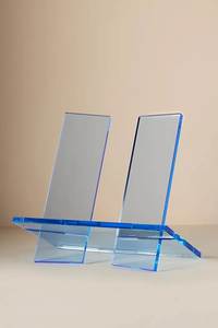 Transparent Acrylic Bookend <b>Stand</b> For Creative Bookshelf Decoration And Professional Office Organization Needs - Product Image 6