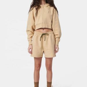 Sudadera con Capucha Personalizada de Talla Grande, de Alta Calidad, con Forro de Felpa Francesa, Estampado Puff, Estilo Crop Top para Invierno - Product Image 6