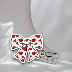 Outils pour cils magnétiques en acrylique, motif Cœur, Nœud d'amour, Papillon, Fleur, pour la Saint-Valentin, Marque privée, Réutilisables, Écologiques - Product Image 2