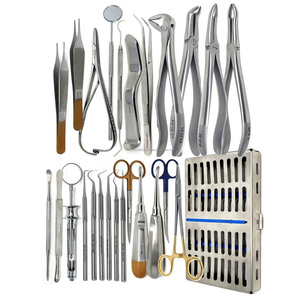 Kit de 26 Piezas de Alta Calidad para Cirugía Oral, Pinzas de Extracción y Elevadores, Instrumentos Dentales de Acero Alemán, Proveedor Mayorista OEM ODM CE - Product Image 3
