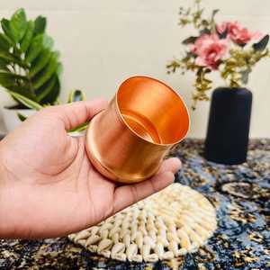 100% Pure Enamel Print Copper Water Bottle 32 Fl Oz Handmade Eco-Friendly Classic Design with Lid & <b>Tea</b> <b>Infuser</b> - Product Image 5
