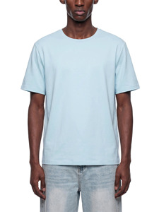 เสื้อยืดกีฬาผู้ชายผ้าฝ้าย 100% ระบายอากาศได้ดี น้ำหนักเบา เป็นมิตรกับสิ่งแวดล้อม ทรงปกติ คอโอ แขนสั้น แห้งเร็ว - Product Image 6
