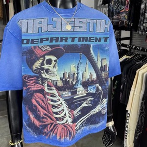 Camisetas Personalizadas para Hombre, 180 GSM, Algodón, Estilo Vintage Desgastado, Estampadas, Tallas Grandes, con Logotipo Personalizado - Product Image 5