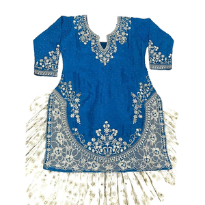 Robes de soirée de style fantaisie neuves de créateur, vêtements de fête, lehenga, haut - Product Image 1