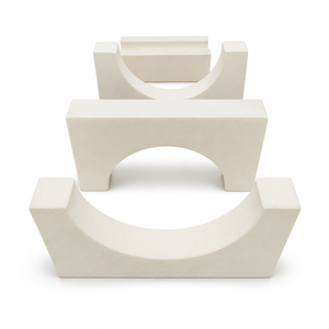 Support de tuyau carré 50 mm en PUF, robuste, isolant, résistant à la corrosion et aux produits chimiques, pour basse pression - Product Image 5