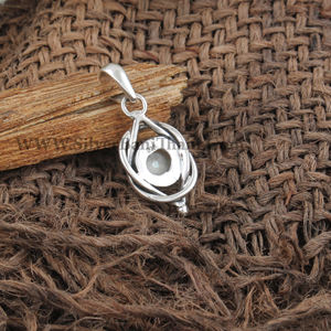 Collar de Perlas Naturales de Agua Dulce Vintage al por Mayor, Colgante de Plata de Ley 925 con Baño de Platino, Estilo Barroco, Joyería Unisex, Nuevo - Product Image 6