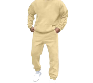 Chándal para hombre para motivación en el gimnasio, cintura con cordón, largo hasta el tobillo, 100% algodón, transpirable, ropa informal para hombre - Product Image 3