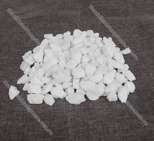 Galets décoratifs en marbre blanc de qualité supérieure Look moderne pour les allées de jardin, la conception extérieure et les améliorations d'aménagement paysager en pierre naturelle - Product Image 3