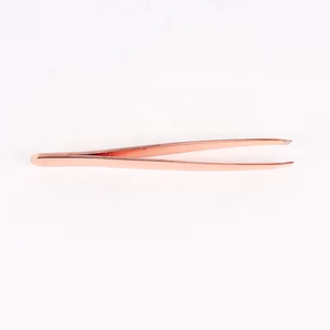 Pince à épiler pour les poils, extracteur de points noirs, pince à épiler pour cils volume, marque privée - Product Image 4