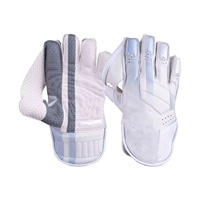 Guantes de críquet para portero, hechos en fábrica, diseños personalizados, corte de cuero, duraderos, cómodos, transpirables, alta calidad, personalizables