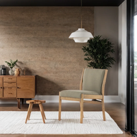 Chaise de salle à manger moderne en bois massif de luxe, fabriquée à la main, design ergonomique pour la maison, les hôtels, les restaurants, les écoles, les centres commerciaux