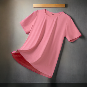 Camiseta Extra Grande para Hombre de Alta Calidad al por Mayor, 100% Algodón, Diseño Personalizado, Impresión Ecológica, Secado Rápido y Transpirable - Product Image 1