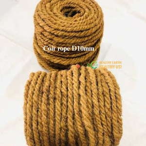 Cuerda de Fibra de Coco de Tamaño Personalizado |   Cuerda de Fibra de Coco Trenzada Resistente para Jardinería, Paisajismo y Aplicaciones Decorativas - Product Image 1