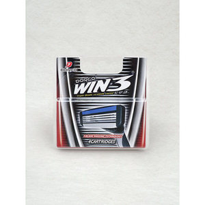 Dorcowin 3 System 3-<b>Blade</b> <b>Razor</b> <b>Blade</b> Refill 4P - Product Image 1