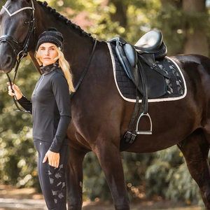 Tapis de selle pour chevaux fabriqués en usine, les plus vendus au Pakistan, meilleurs fabricants de selles de course, équipement d'équitation à bas prix - Product Image 4