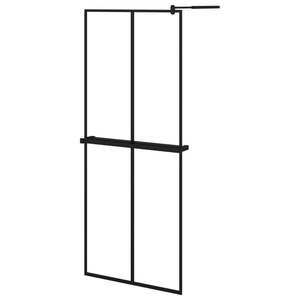 Mampara de Ducha Negra de 31.5"x76.8" con Estante, Hecha de Vidrio ESG y Aluminio - Product Image 2