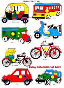 Juego de Rompecabezas de Transporte de Madera Ecológico para Preescolar, Rompecabezas de Vehículos de Madera con Logotipo Personalizado al por Mayor para Jardín de Infancia - Product Image 3