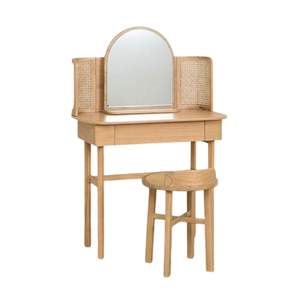 Mueble de Baño de Roble con Espejo y Silla, Conjuntos de Muebles de Baño de Lujo, Venta al por Mayor Directa de Fábrica en Vietnam, Precios Competitivos - Product Image 2