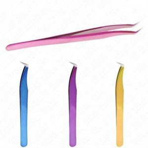 Private Label Purple Stainless Steel Volume Eyelash Tweezers Precision Fan Making Russian Volume Lash <b>Tool</b> Durable Pro - Product Image 5