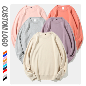Nouveaux Sweat-shirts tendance pour hommes en coton blanc à col rond de haute qualité avec broderie personnalisée - Product Image 2