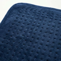 Coussin chauffant électrique 12*24 pouces, double face en flanelle, 6 niveaux de température, lavable en machine, pour la maison