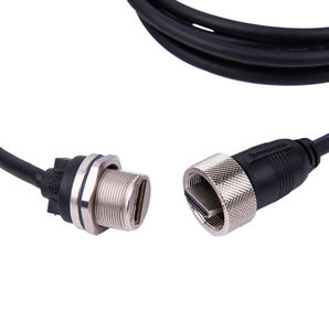 Conector de Puerto de Pantalla Industrial Impermeable IP67 con Interfaz Multimedia de Alta Definición 1.4, Cable de Montaje en Panel para Computadora 4K HD - Product Image 1
