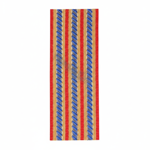 Ruban brodé double face en Mylar de haute qualité, largeur personnalisée, 32mm-40mm, pour garnitures de cérémonie et uniformes - Product Image 5