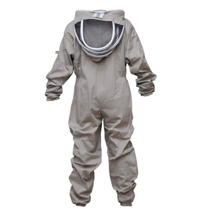 100% Cotton <b>Bee</b> Keeping <b>Suits</b> | Full Body Protection <b>Suits</b> | 3 Layer Ventilated <b>Bee</b> Keeper <b>Suits</b> with OEM ODM Service - Product Image 6
