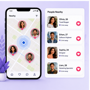 Solución de Desarrollo de Aplicaciones de Citas Modernas con Perfiles de Video, Emparejamiento por Deslizamiento y Funciones de Chat en Vivo - Product Image 3