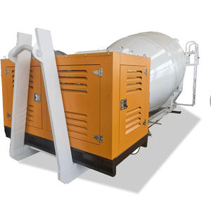 Bétonnière portable à faible entretien, durable, équipée d'un moteur, unité à montage supérieur - Product Image 1