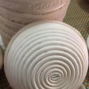 Venta caliente Oval Pan Banneton Proofing Basket Cesta de ratán tejida Pan Proofing Bowl ANGLE - Product Image 1