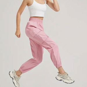 Most popular lightweight durable relaxed fit best new famous fashion Women Cargo Trousers Custom hot selling Women Cargo Trouser - Product Image 5