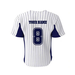 Maillot de baseball en polyester de haute qualité, taille adulte, personnalisable, couleur unie, coupe flexible, uniforme de baseball pour équipe sportive - Product Image 2