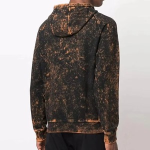 Sudadera con Capucha Clásica Urbana para Hombre, Lavado Ácido, Ajuste Atemporal, Forro Suave, Estilo Urbano Refinado, Bordado 3D, Ecológica, Talla Grande - Product Image 3