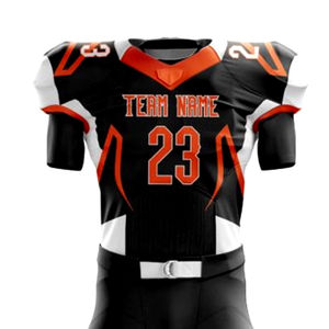 Uniformes de football américain pour hommes adultes, design personnalisé en gros, hiver, 100% polyester, tissu 300g, respirant, séchage rapide - Product Image 4