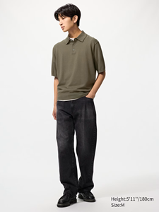 Washable Knit Streetwear for <b>Jumper</b> Half Sleeve Cotton Bamboo Fiber Anti-Wrinkle <b>Plain</b> Dyed Breathable Eco-Friendly Comfortable - Product Image 4