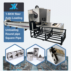 JX AUTO CNC 1kw 3mm Aluminium Blech Carbon Metall Rohrschneider Laser Metall Fabrierer Faserlaser Schneider Schnittmaschine Rohr - Product Image 1