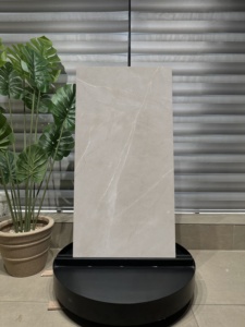 Azulejos de Porcelana Premium Vigo Crema |   Elegante Aspecto de Mármol Crema |   Azulejos de Lujo para Pisos y Paredes - Product Image 2