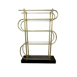 Double Tier <b>Wall</b> Mounted Storage <b>Shelf</b> Metal Alloy Steel Rectangle Minimalist Design Durable For Bathroom Neatening Wal <b>Shelf</b> - Product Image 2