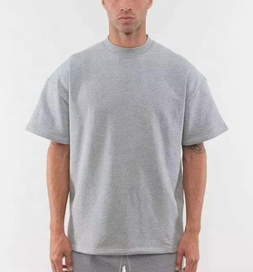 T-shirt à manches courtes et col rond noir pour homme, couleur unie, style minimaliste, décontracté - Product Image 4