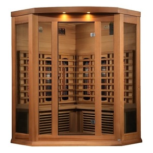 Sauna de infrarrojos lejanos para 2 personas, spa doméstico interior con panel, envío gratuito a todo el mundo - Product Image 2