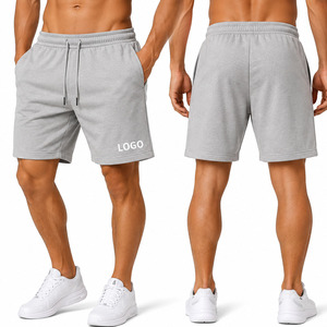 Pantalones Cortos de Algodón Premium para Hombre, Diseño Exclusivo, Venta al por Mayor, Ideales para Gimnasio y Running, Ajuste Holgado, Tejido de Punto - Product Image 4