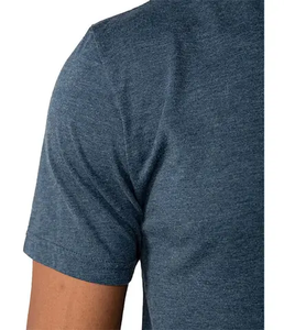 Camisetas de algodón al por mayor con logotipo bordado personalizado, camisetas de manga corta para hombre - Product Image 4