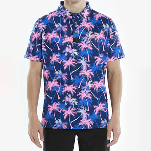 เสื้อโปโลผู้ชายขายดีที่สุด แบบลำลอง สั่งทำได้ ขายส่ง สีพื้นและลายทางเรียบง่าย - Product Image 1